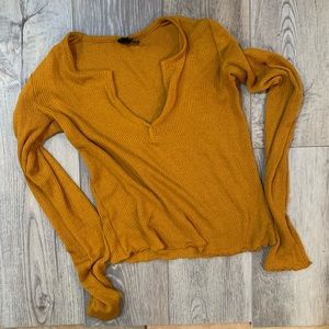 Urban outfitters yellow sweater